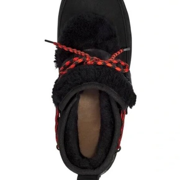 UGG Women's Black Classic Weather Hiker Ankle Short Boots Shoes Multi Size NEW - Picture 5 of 8